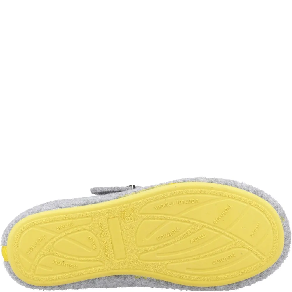 Hush Puppies Good Slipper Buckle Leather Shoes