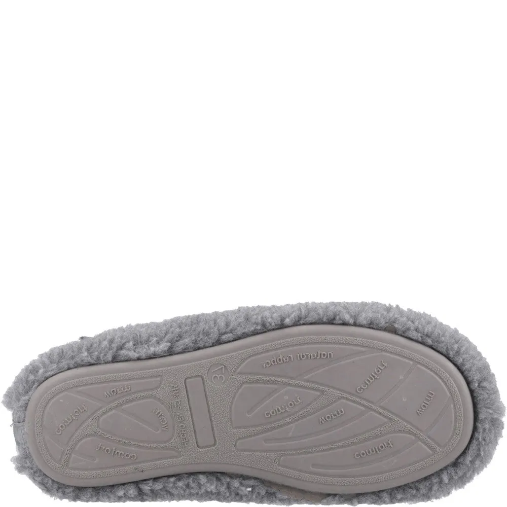 Hush Puppies Good Slipper Teddy Mule Comfort Shoes All Day Support