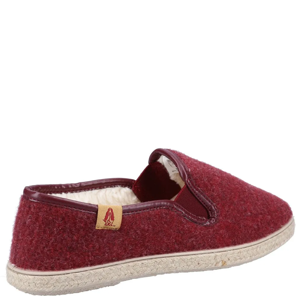 Cushioned Insoles Travel Footwear Hush Puppies Recycled Cosy Slipper