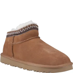 Hush Puppies Sloane Bootie Slipper Smart Casual Footwear
