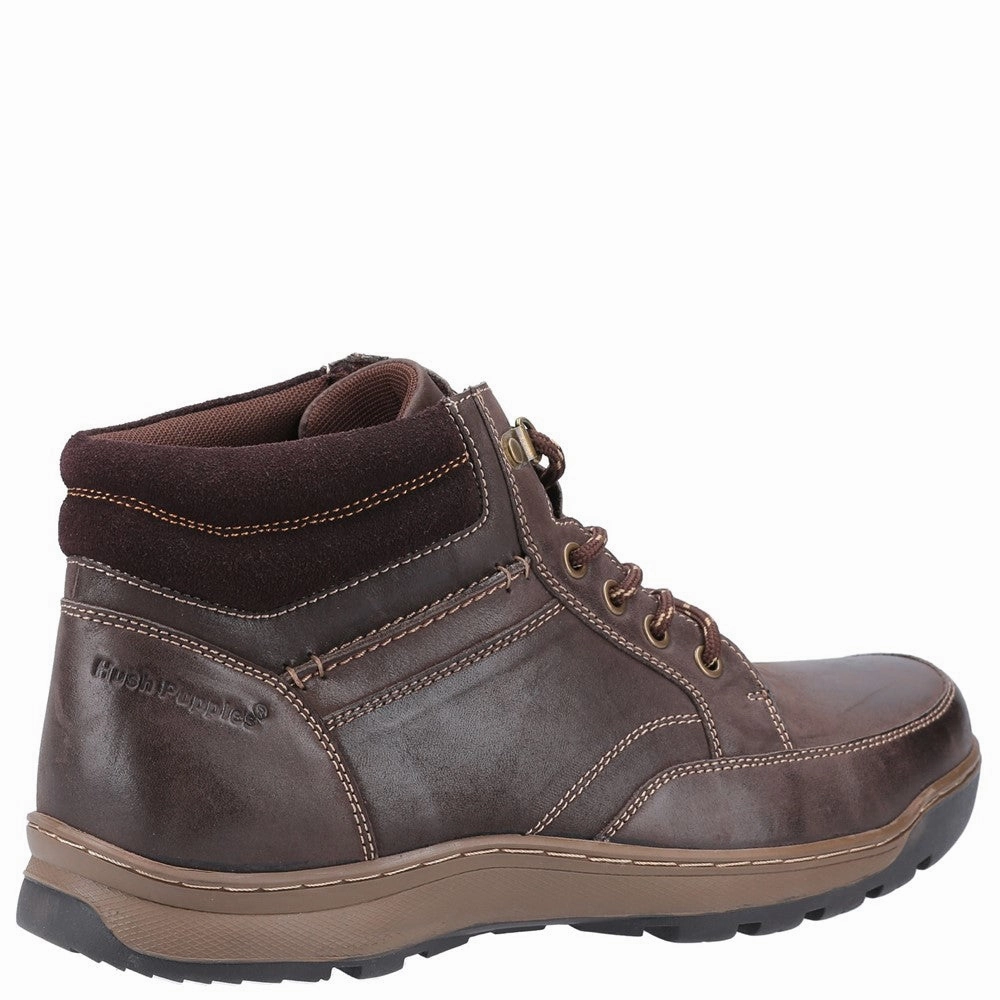 Water Resistant Durable Shoes Hush Puppies Grover Lace Boots