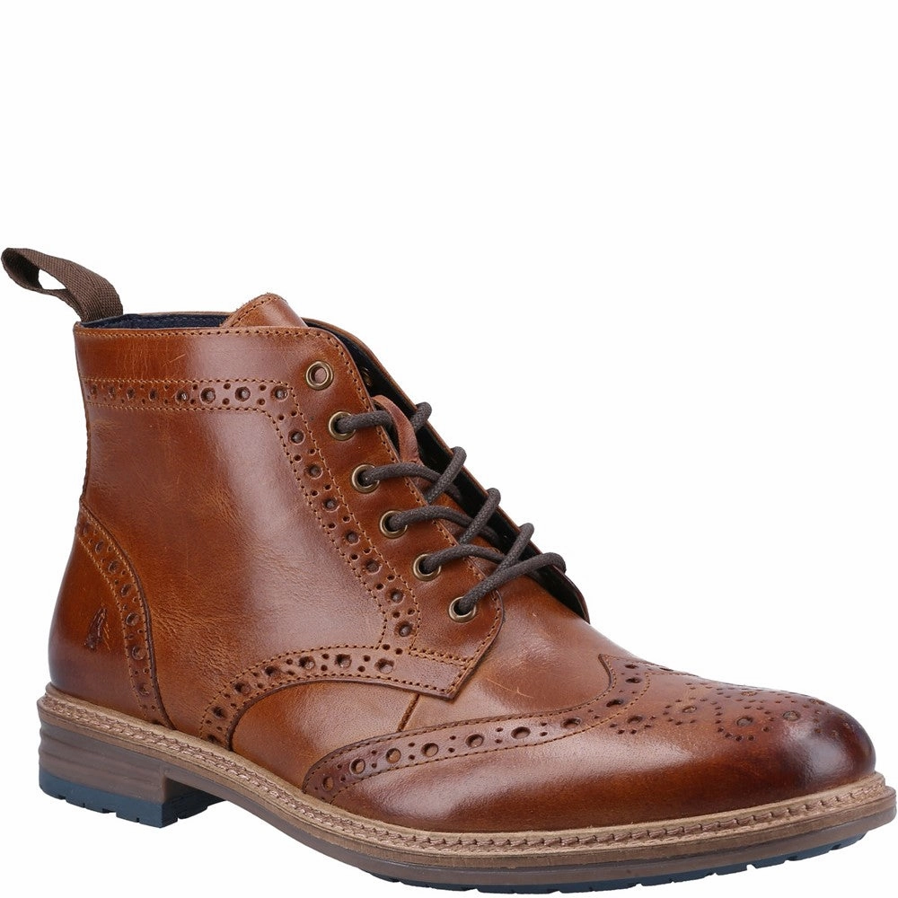 Ergonomic Sole Hush Puppies Joshua Brogue Boot