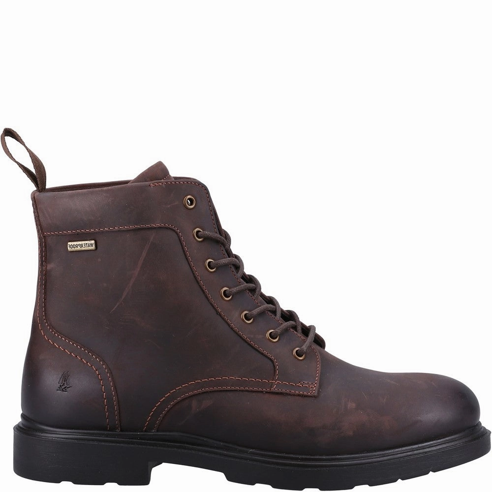 Hush Puppies Porter Lace Boot Memory Foam Modern Classic