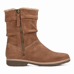 Arch Support Hyland Water Repellent Round Toe Flat Casual Booties