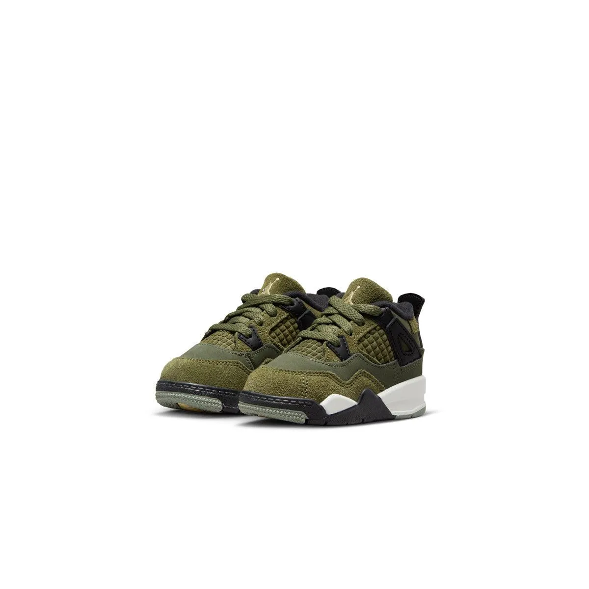 All Day Comfort Toddlers' Air Jordan 4 Retro Se Craft 'Medium Olive'