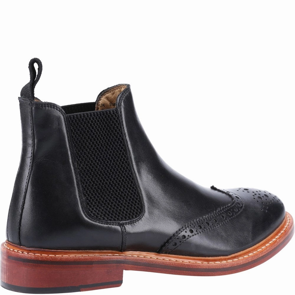 Cotswold Siddington Leather Goodyear Welt Boot Unisex Shoes Ergonomic Sole