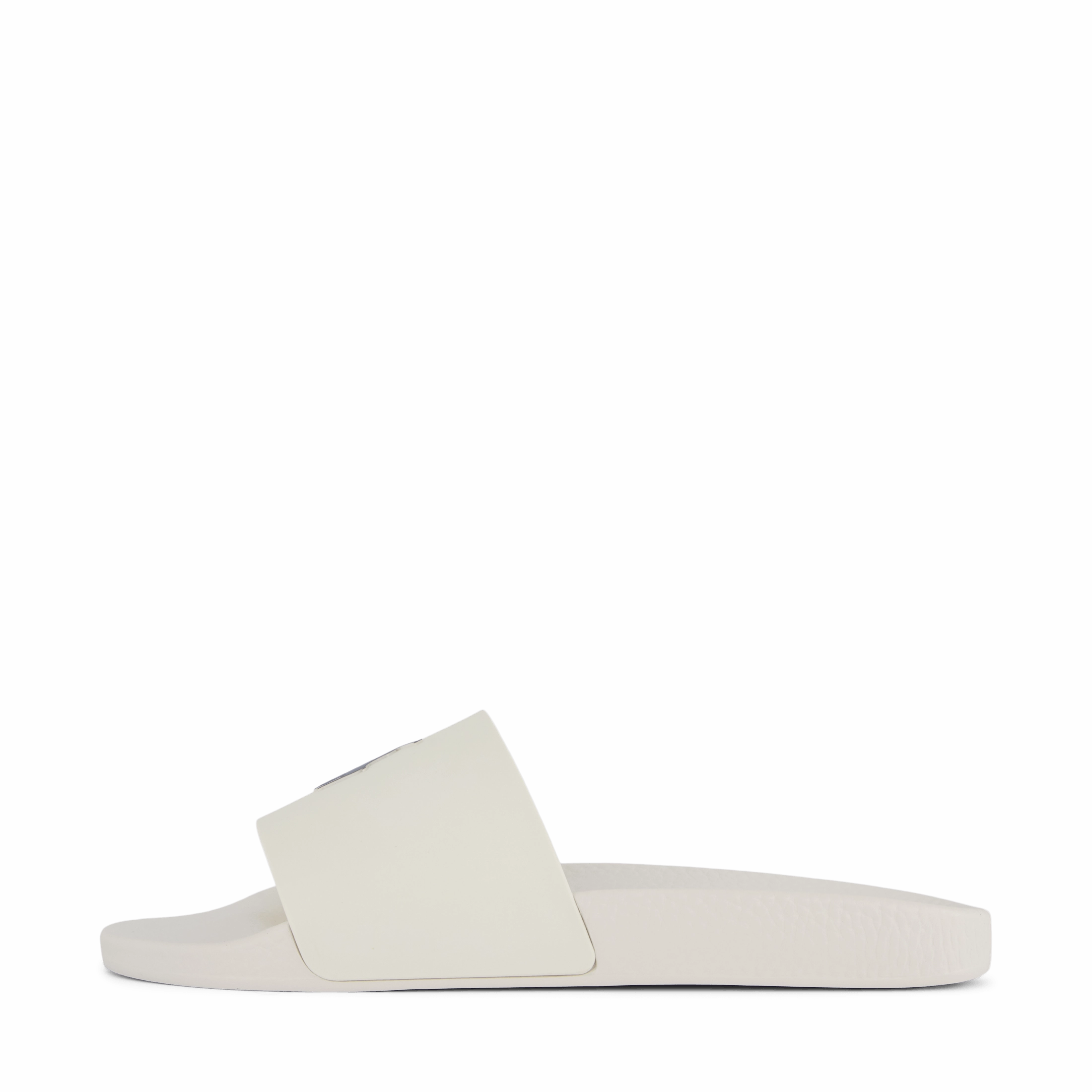 Signature Pony Slide Deckwash White / Navy Pp Functional Footwear Timeless