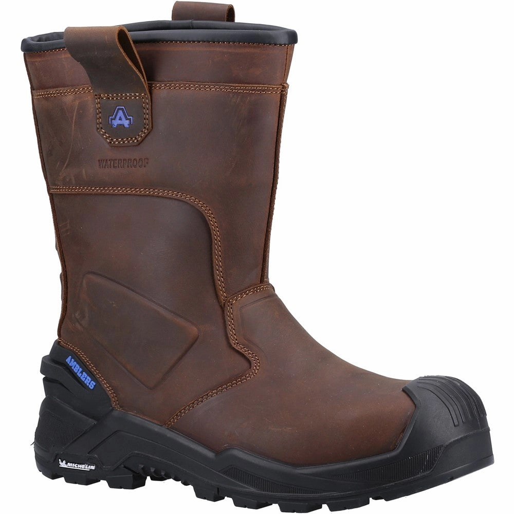Ergonomic Leather Shoes Amblers Safety 983C Conqueror Rigger Boot