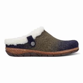 Elena Cold Weather Round Toe Casual Slip-On Clogs Comfort Technology Casual Footwear