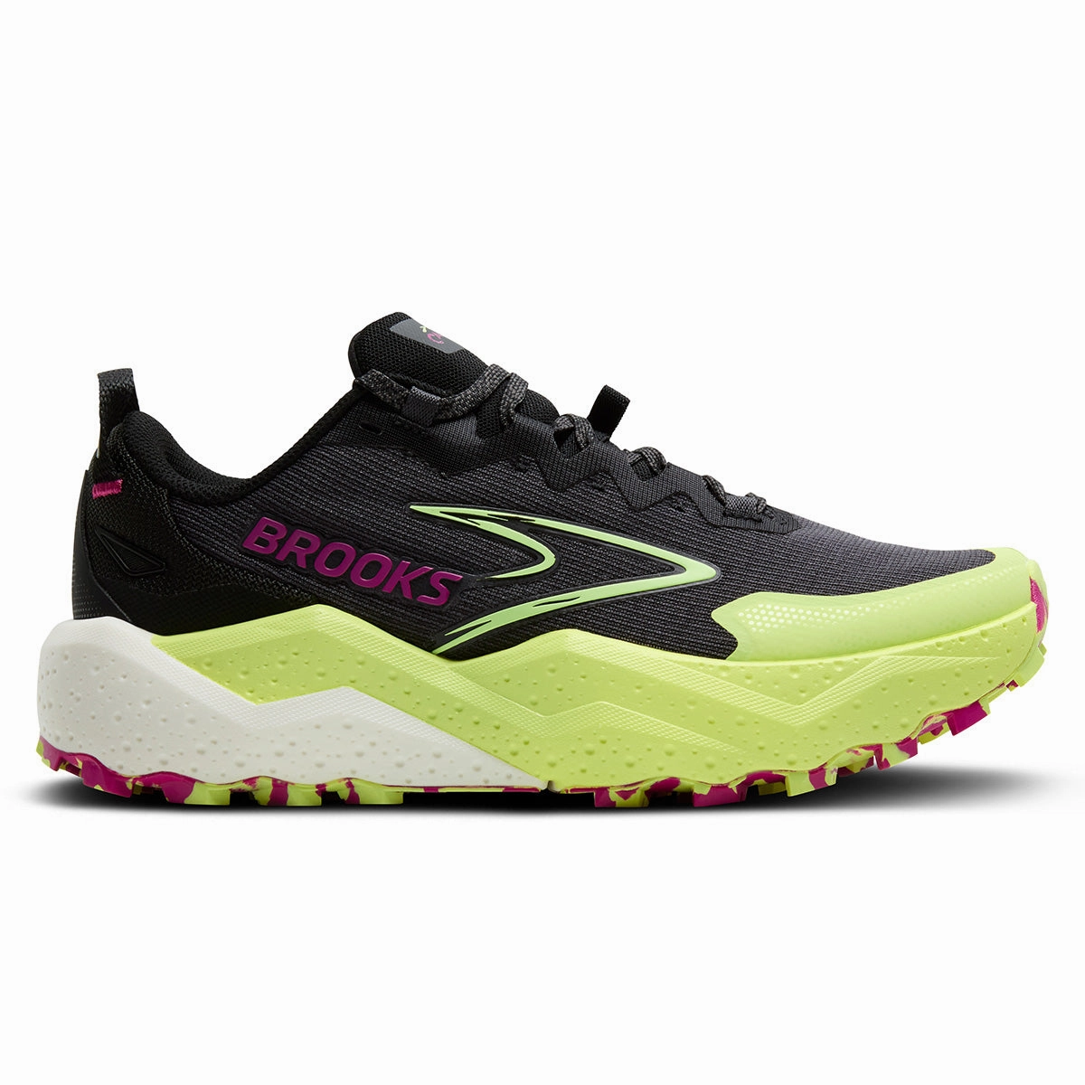 Comfort Shoes Lightweight Shoes Brooks Caldera 8 Womens | Grey/Black/Lime