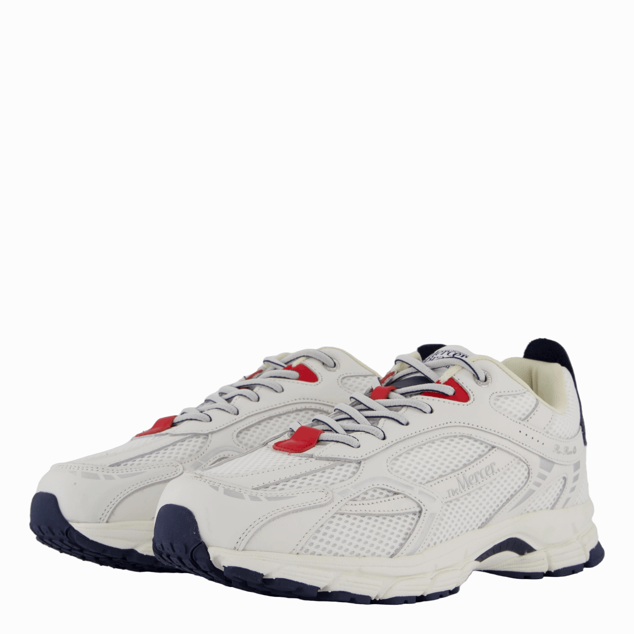 The Re-Run City Navy/Red Lightweight Shoes Stylish Footwear