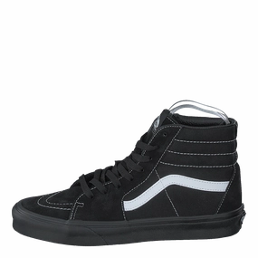 Ua Sk8-Hi (Suede/Canvas)Blkblktrwht Grippy Traction