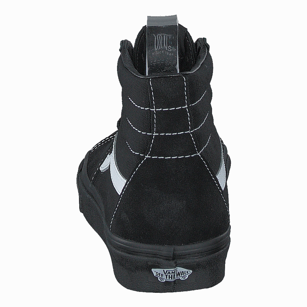 Ua Sk8-Hi (Suede/Canvas)Blkblktrwht Unisex