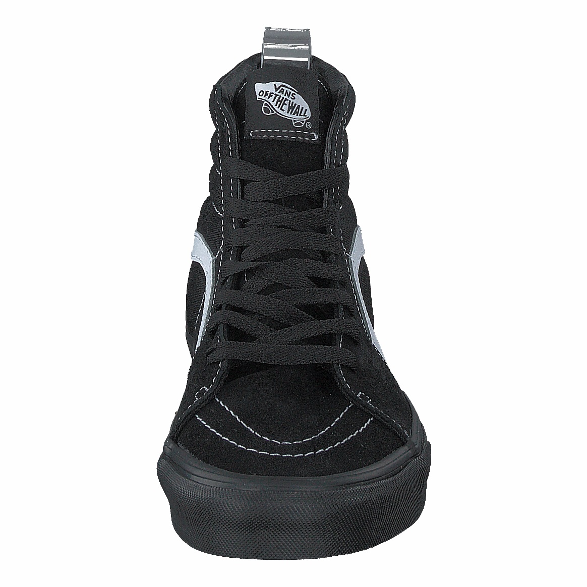 Slip Resistant Work Ua Sk8-Hi (Suede/Canvas)Blkblktrwht