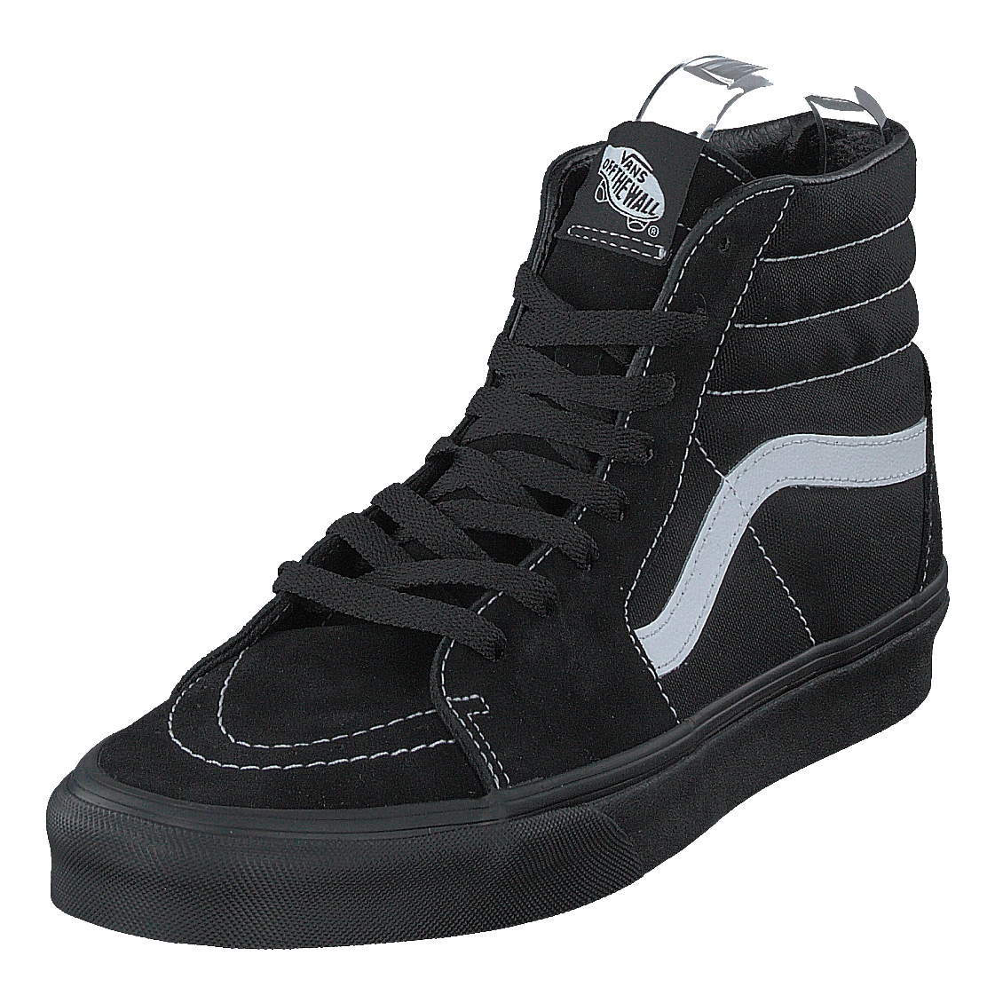 Eco Friendly Recycled Materials Ua Sk8-Hi (Suede/Canvas)Blkblktrwht