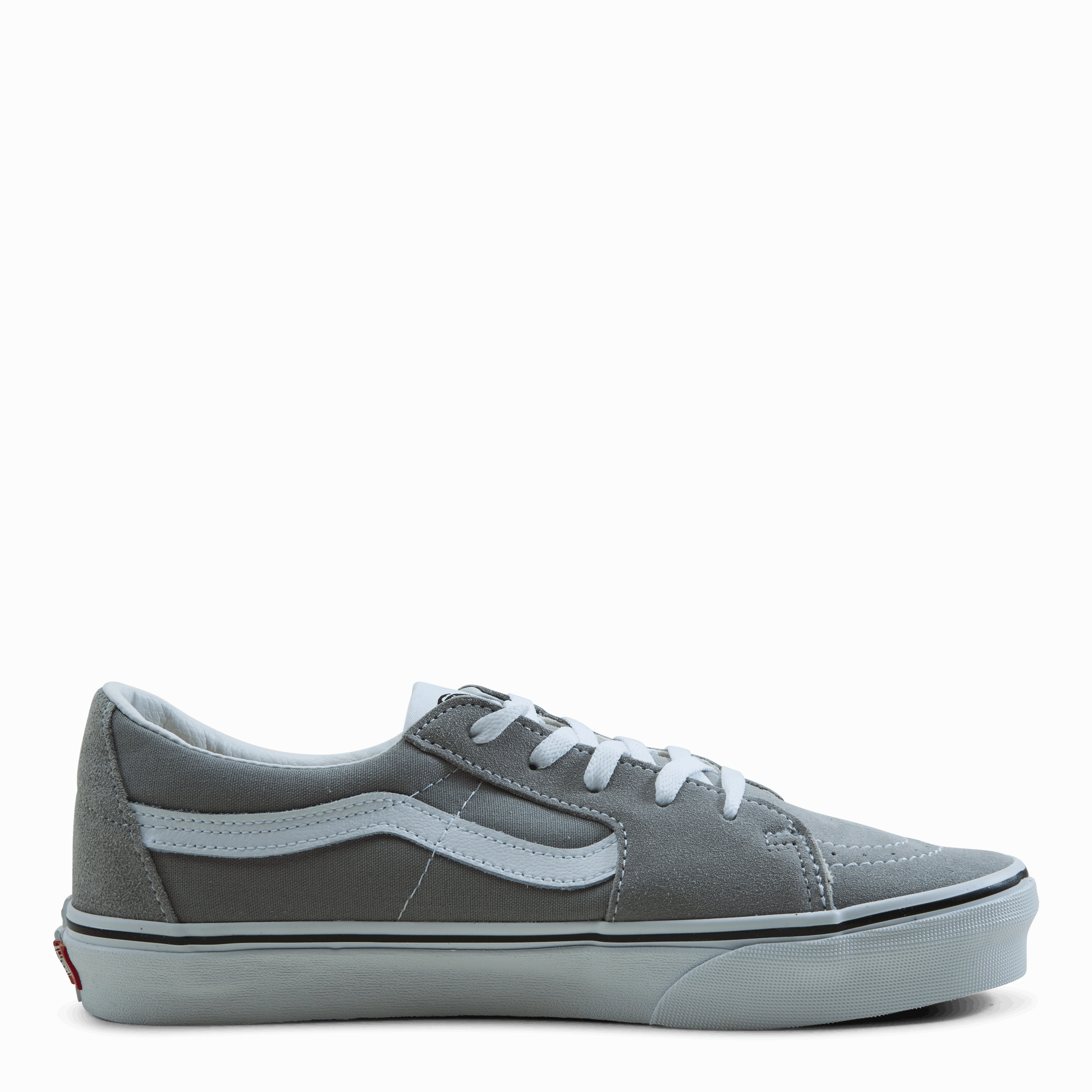 Ua Sk8-Low Drizzle/True White Easy On/Off