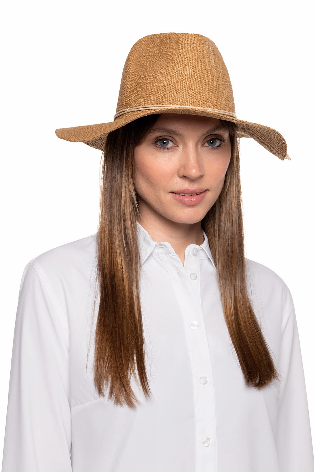 Isla -  Hand Woven Fedora Toyo Straw | Toast