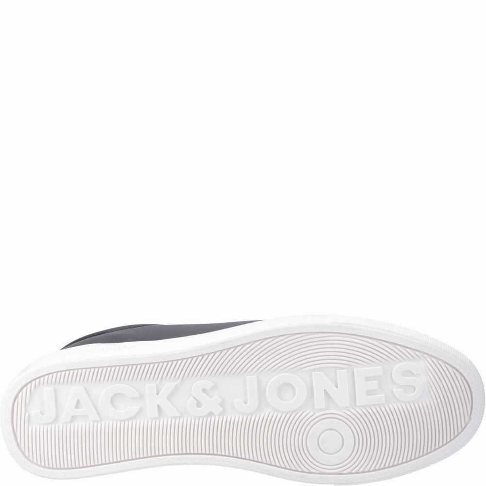 Comfort Sole Grippy Soles Jack & Jones Galaxy Leather Trainer