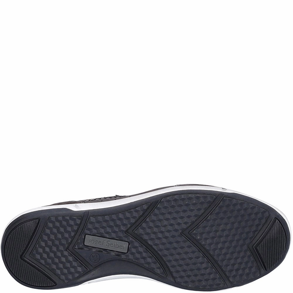 Josef Seibel Enrico Nubuck Lace Up Trainer Slip Resistant