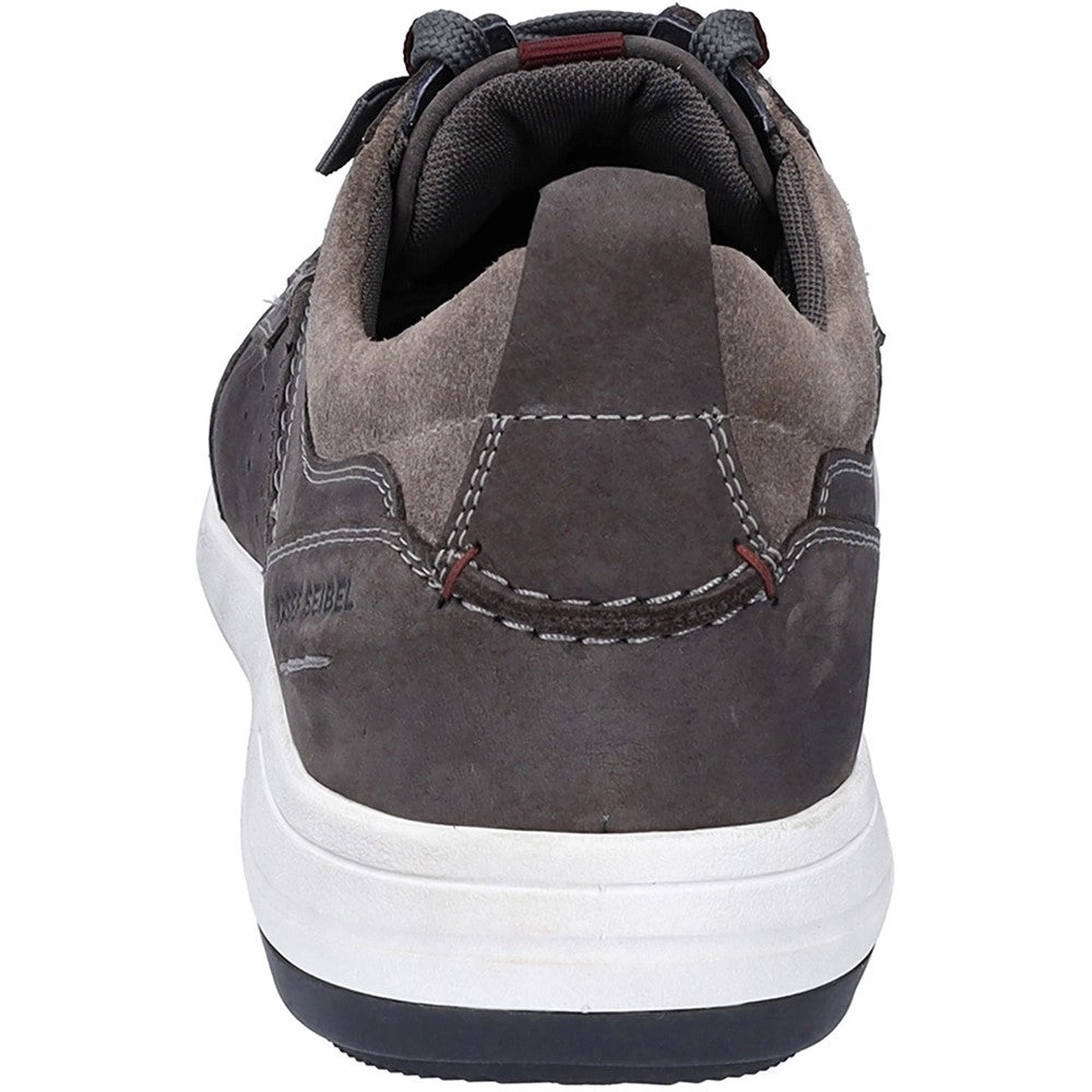 Josef Seibel Enrico Nubuck Lace Up Trainer Travel Shoes Modern Footwear