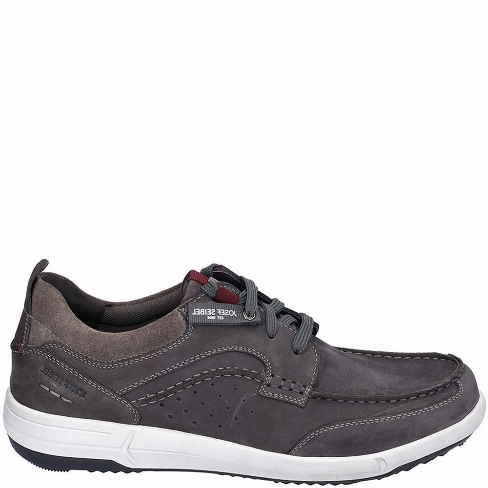 Arch Support Non Slip Josef Seibel Enrico Nubuck Lace Up Trainer