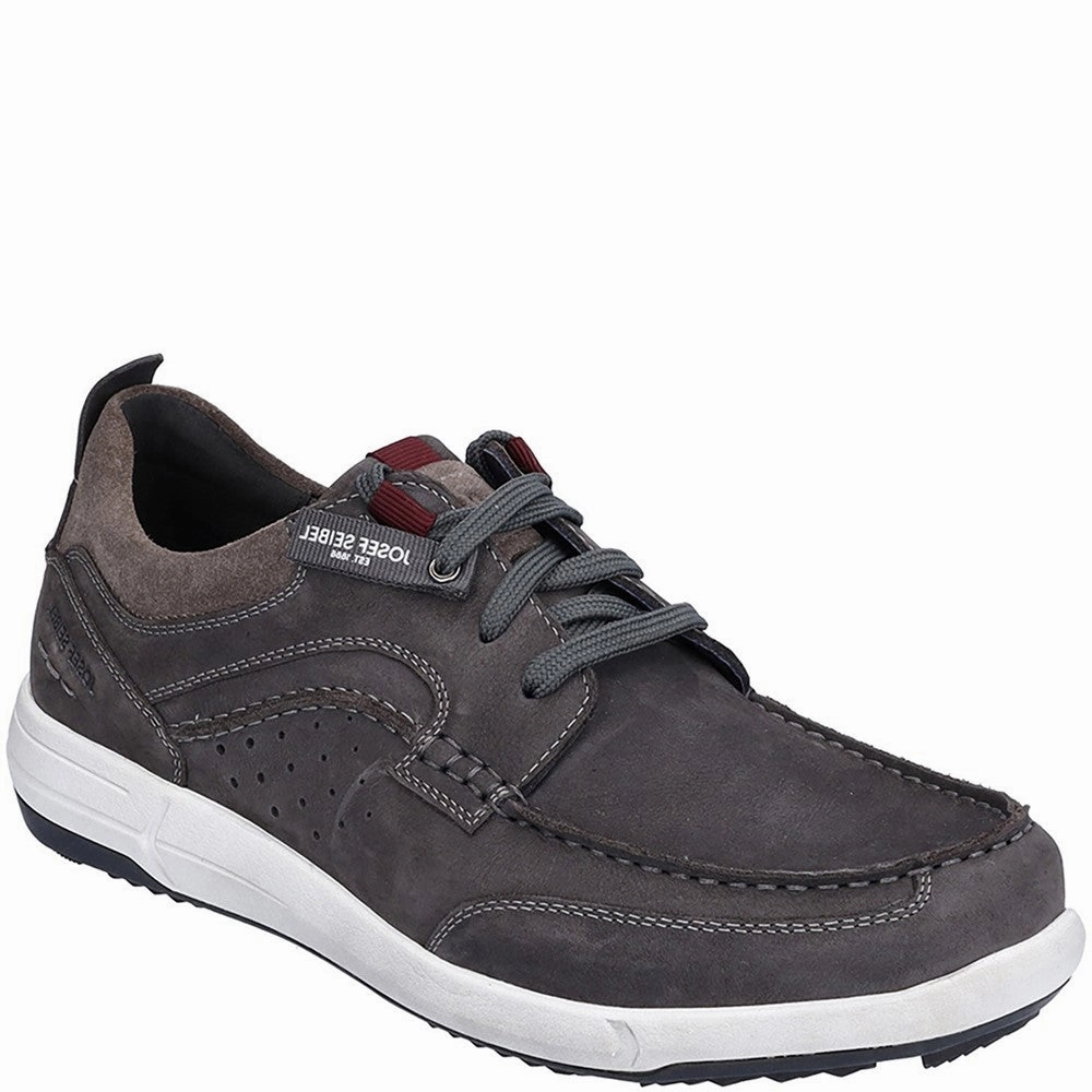 Versatile Style Josef Seibel Enrico Nubuck Lace Up Trainer
