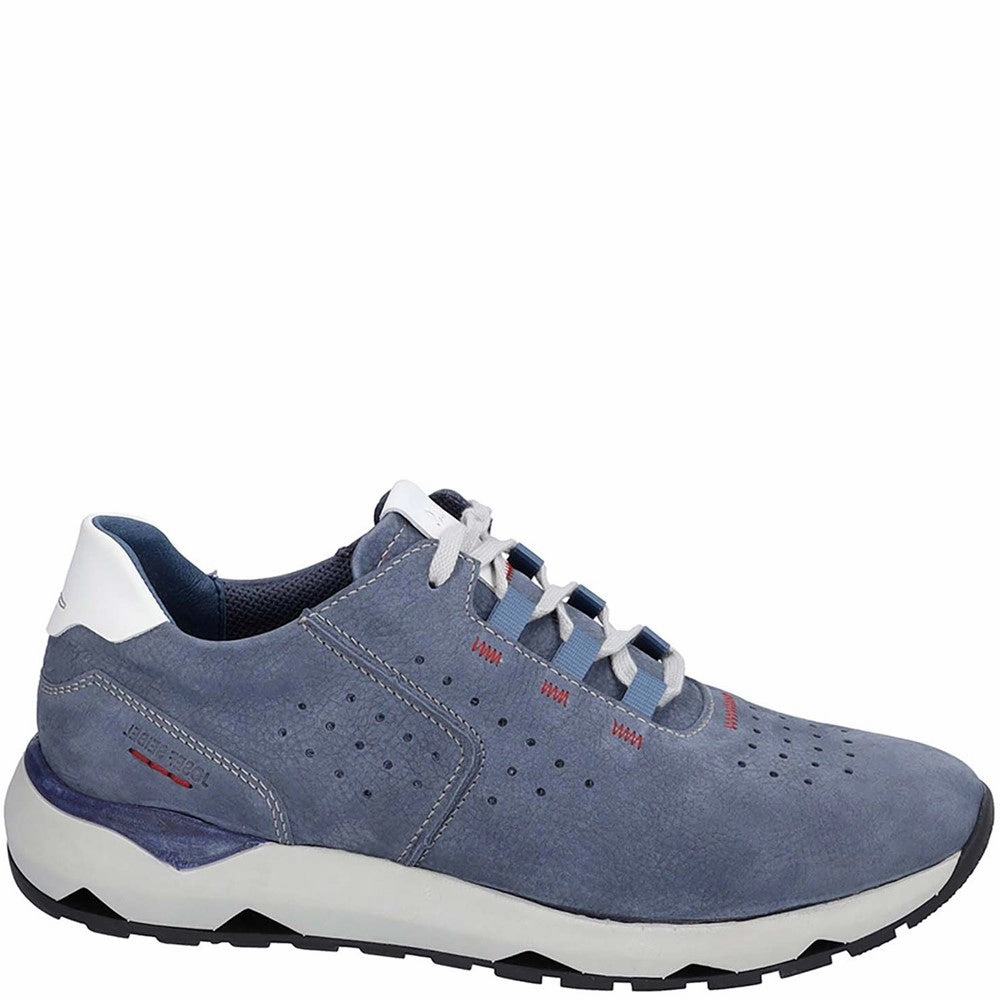Grippy Traction Josef Seibel Jeremiah Leather Lace Up Trainer
