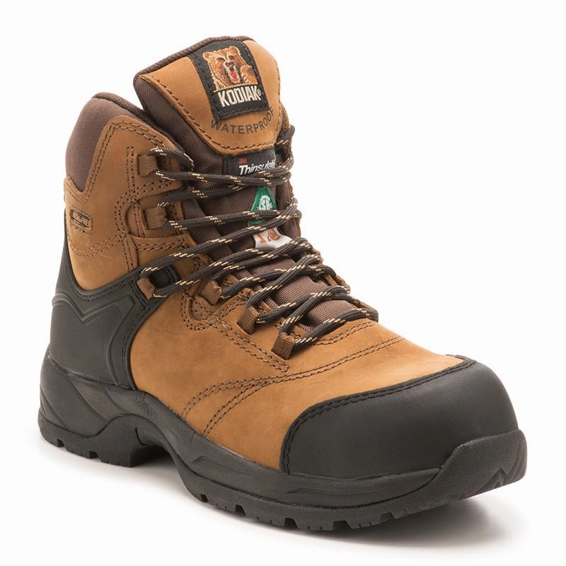 Casual Footwear Journey Men'S 6" Composite Toe Work Boots 302123/3213Bn