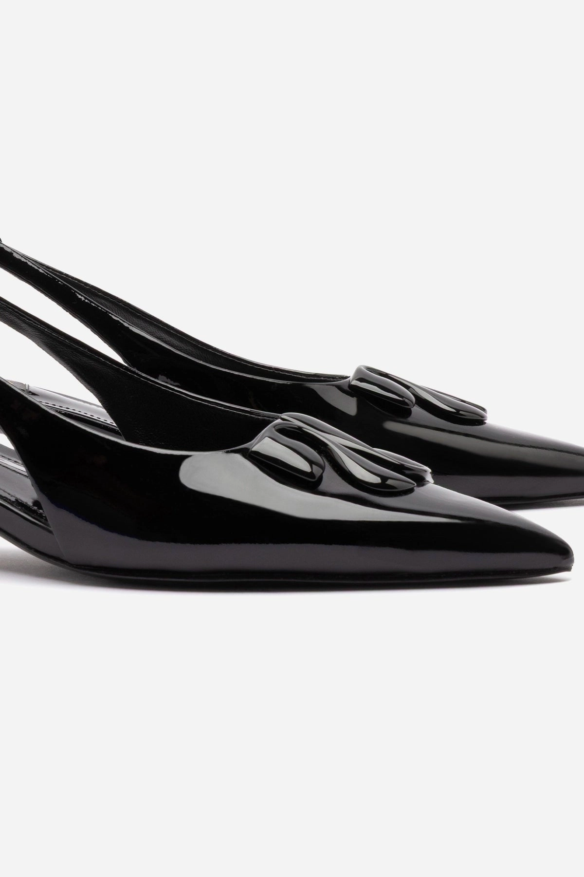 Canvas Shoes Daylong Comfort Kaitlan Ll Low Pump In Black Patent Leather