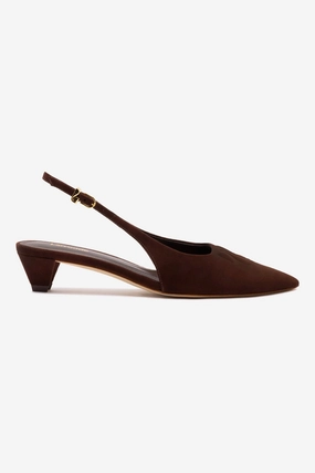 Stable Everyday Sneakers Kaitlan Ll Low Pump In Brown Suede
