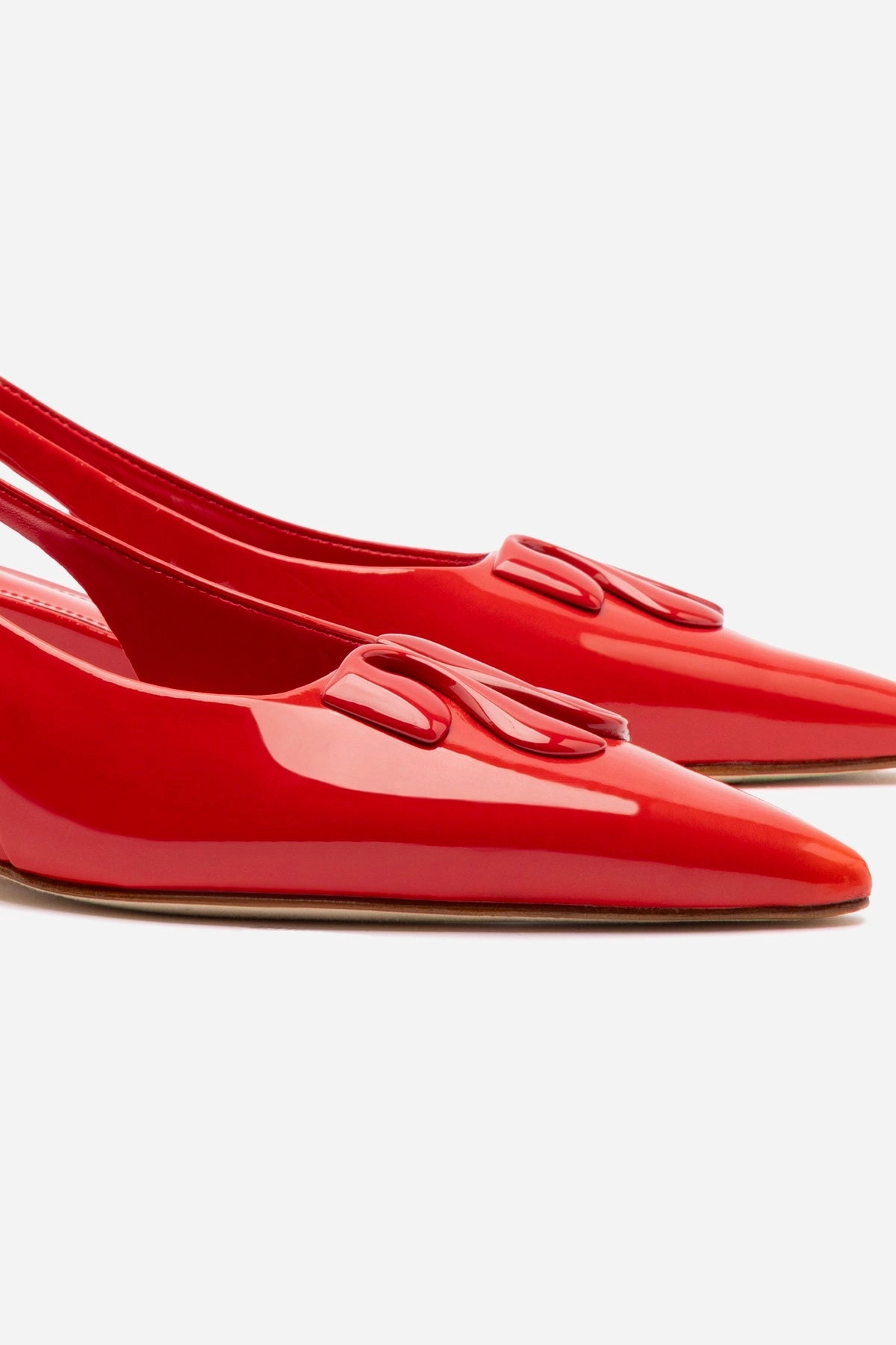 Ergonomic Kaitlan Ll Low Pump In Scarlet Patent Leather