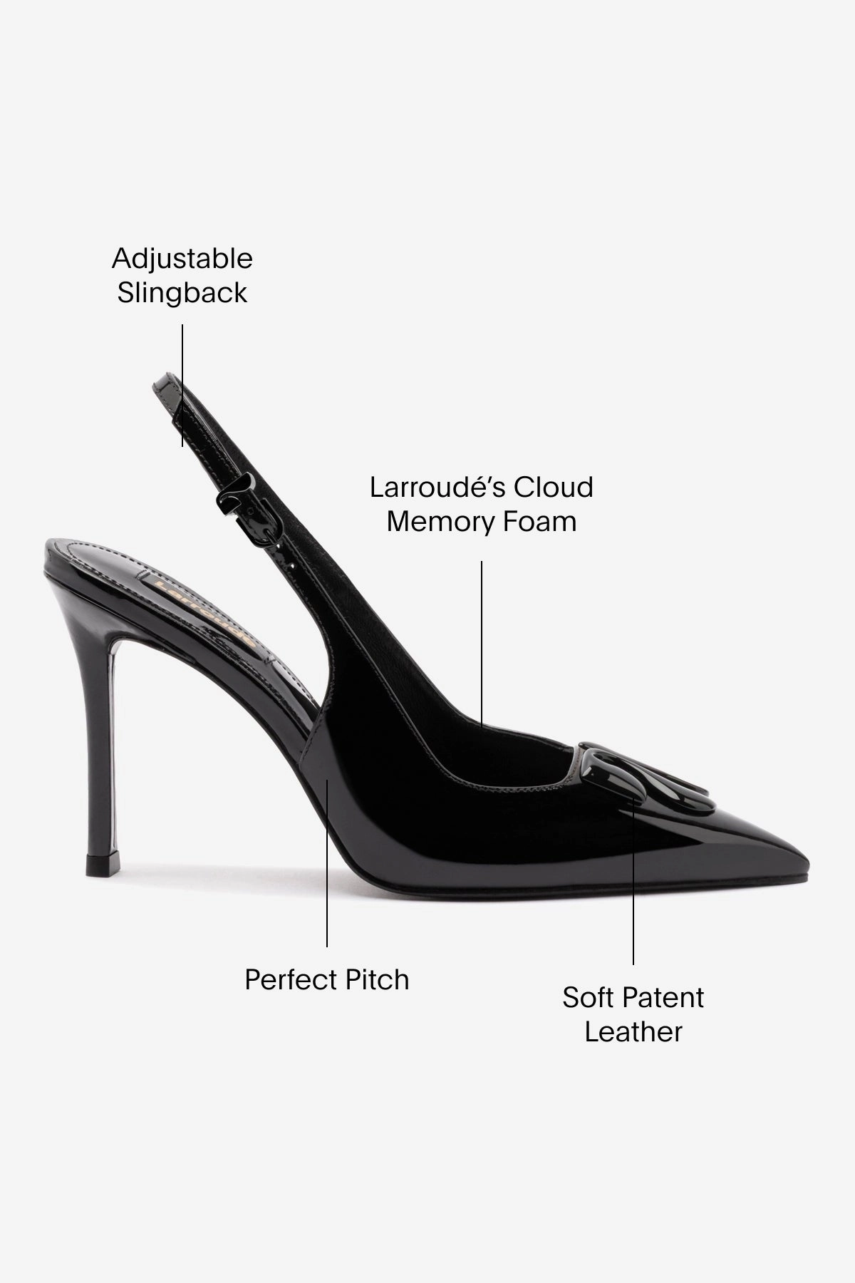 Flat Feet Shoes Pain Relief Kaitlan Ll Pump In Black Patent Leather