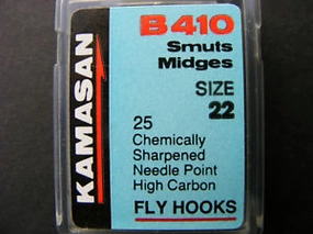 Kamasan B410 Smuts Midges Fly Hooks