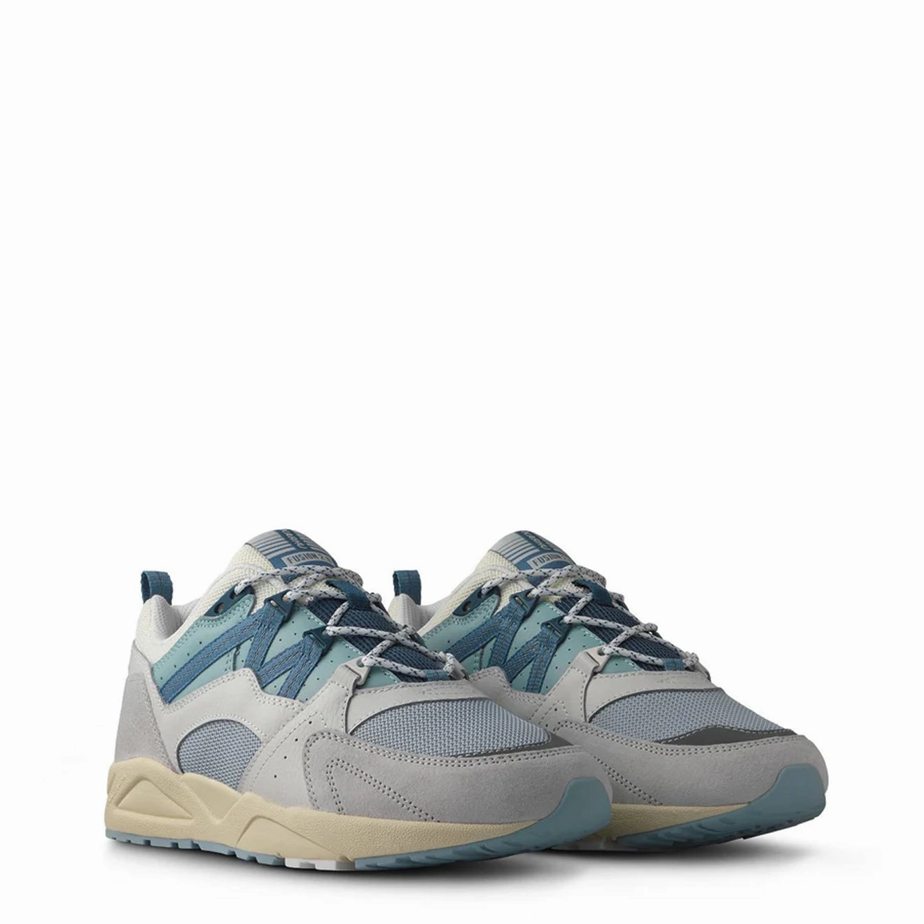 Pro Comfort Travel Shoes Karhu Fusion 2.0 Trainer Foggy Dew / Blue Heaven