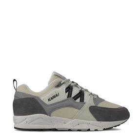 Sustainable Shoes Karhu Fusion 2.0 Trainer Limestone / Jet Black