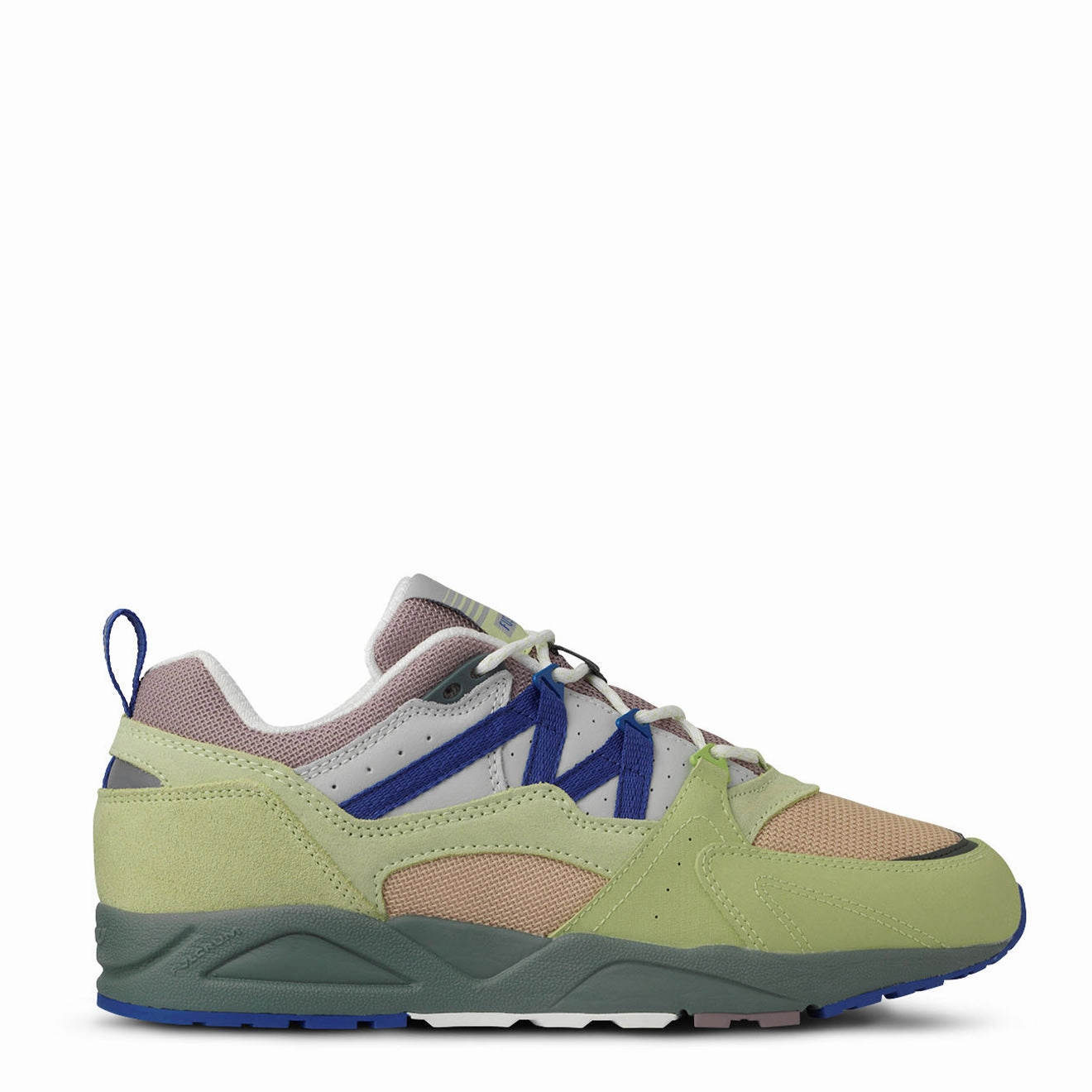 Karhu Fusion 2.0 Trainer Shadow Lime / Amparo Blue All Weather Slip Resistant