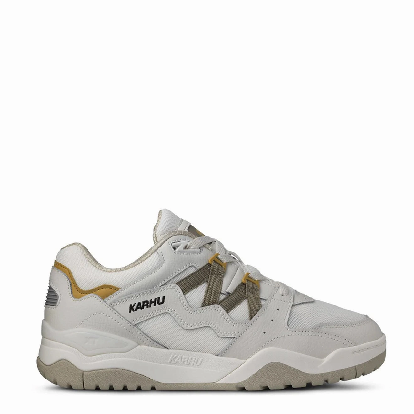 Chic Footwear Fashion Footwear Karhu Fusion Xt Trainer Blanc De Blanc / Vintage Khaki