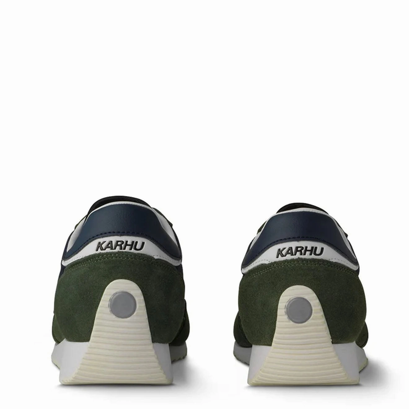 Karhu Mestari Trainer Bronze Green / White Minimalist Waterproof