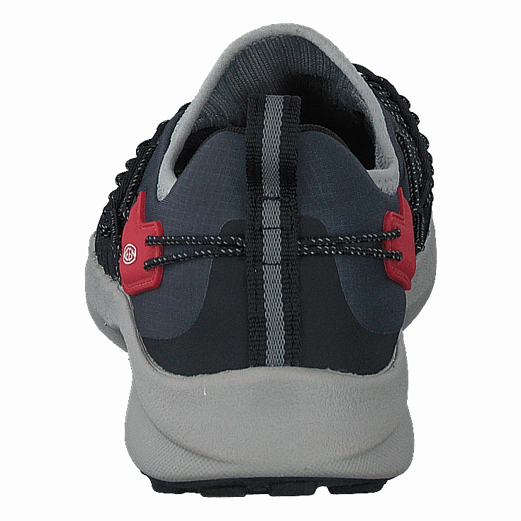 Shock Absorbing Minimal Footwear Ke Uneek Snk Sneaker Black-Red Carpet