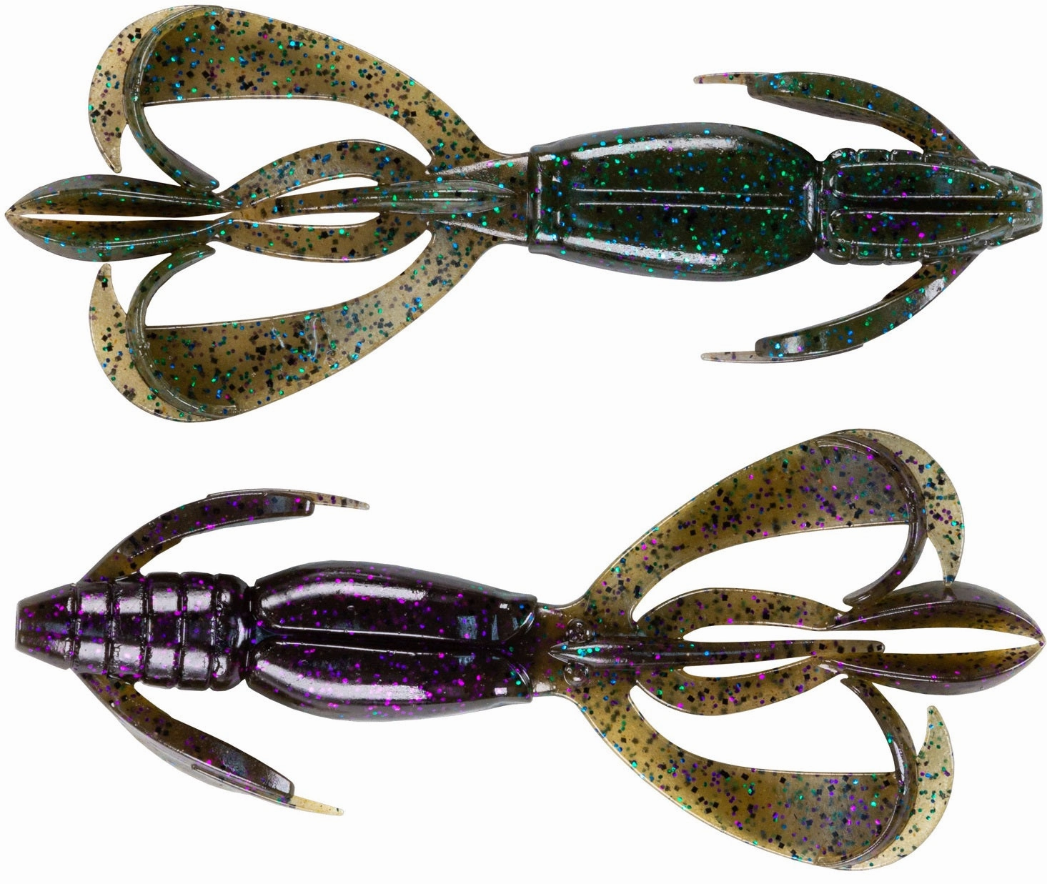 Keitech Crazy Flapper 2.8 inch Soft Plastic Creature Bait 8 pack