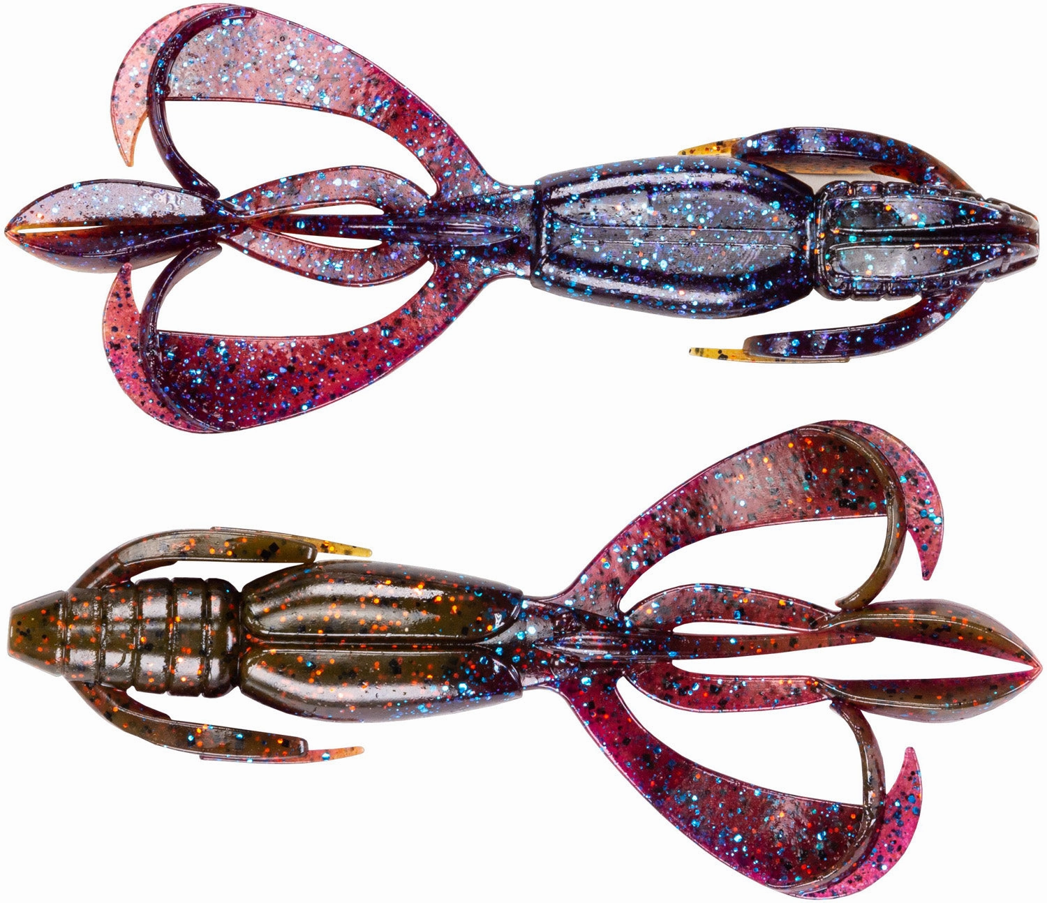 Keitech Crazy Flapper 2.8 inch Soft Plastic Creature Bait 8 pack