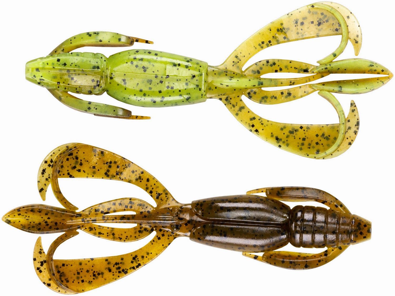 Keitech Crazy Flapper 2.8 inch Soft Plastic Creature Bait 8 pack