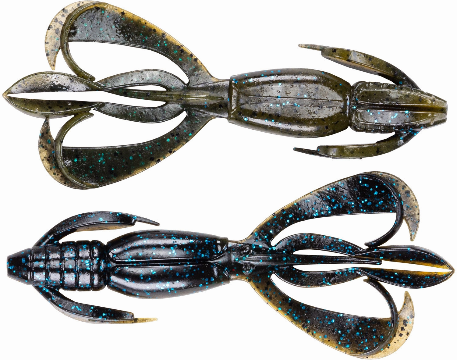 Keitech Crazy Flapper 2.8 inch Soft Plastic Creature Bait 8 pack