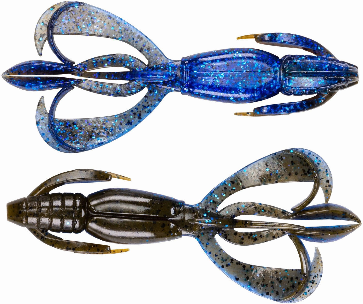 Keitech Crazy Flapper 2.8 inch Soft Plastic Creature Bait 8 pack