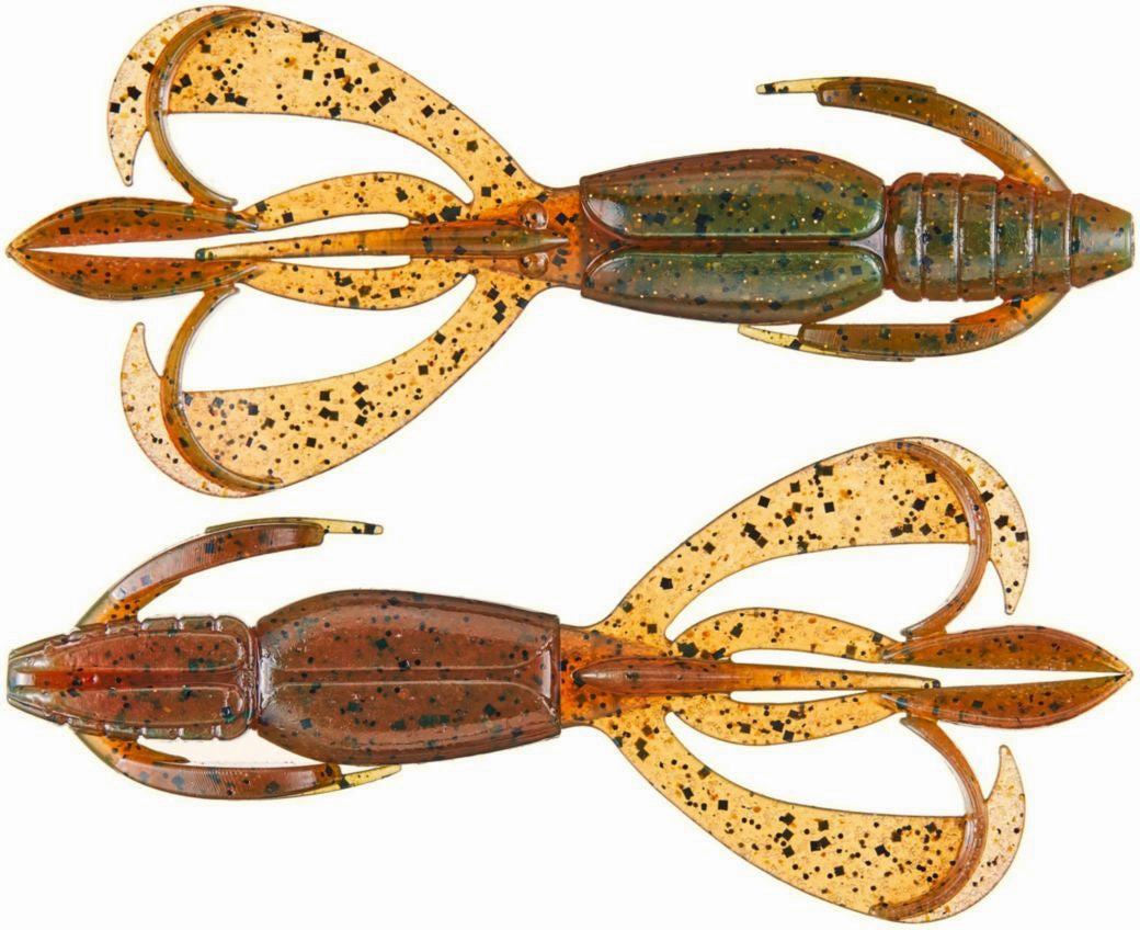 Keitech Crazy Flapper 2.8 inch Soft Plastic Creature Bait 8 pack