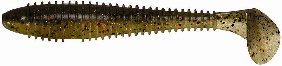 Keitech Fat Swing Impact 4.3 inch Soft Paddle Tail Swimbait