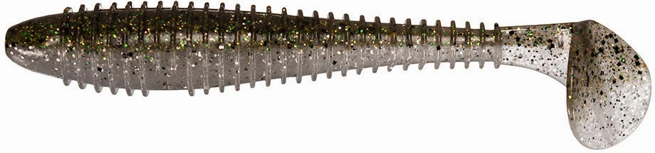 Keitech Fat Swing Impact 6.8 inch Soft Paddle Tail Swimbait
