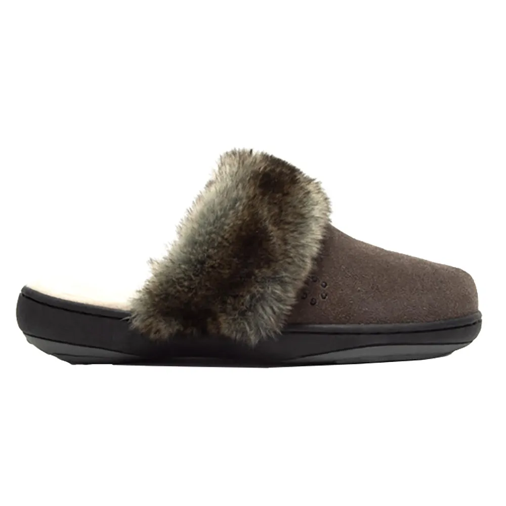 Kensley Scuff Slippers Rugged Sole Everyday Footwear