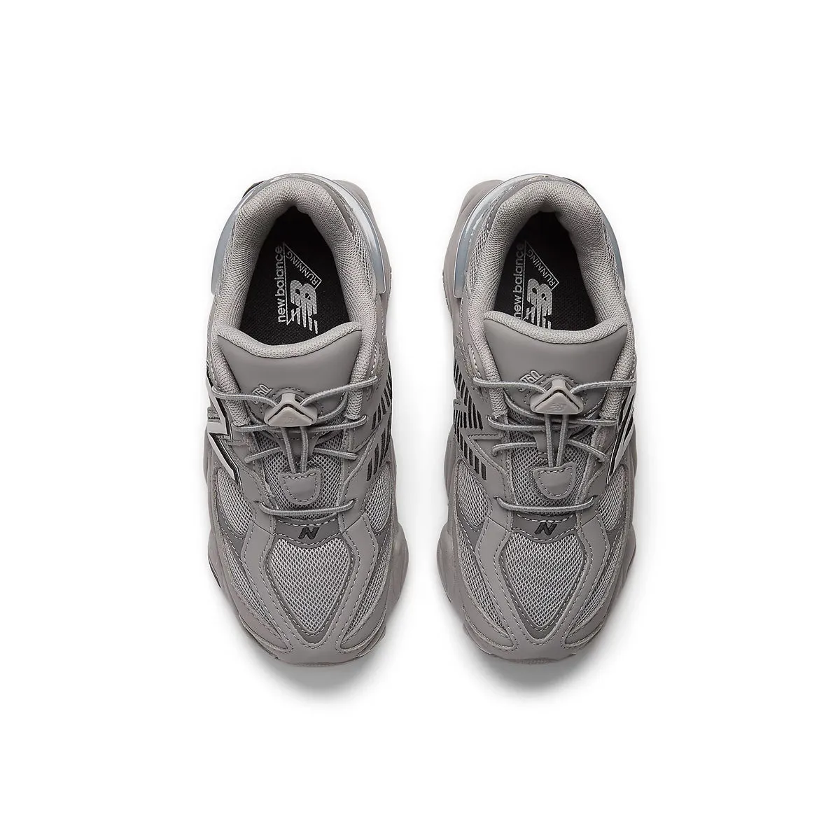 Kids 9060 'Shadow Grey Black' Travel Shoes Easy On/Off