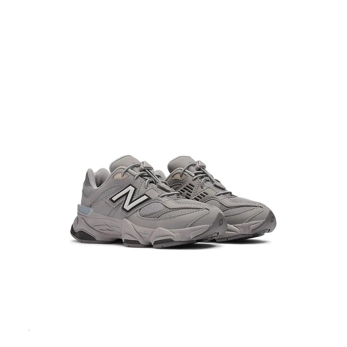 Durable Sporty Style Kids 9060 'Shadow Grey Black'